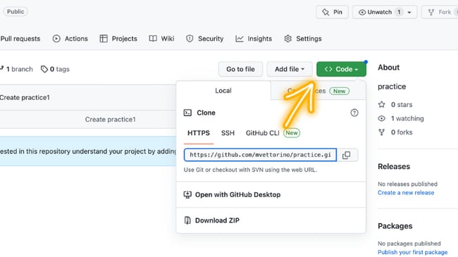 how to clone github repository: as shown find the <>code button and copy the URL. 
