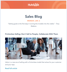 cómo promocionar el correo electrónico de tu blog