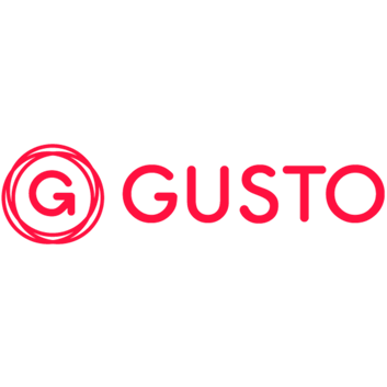 Gusto's logo shortly after rebranding