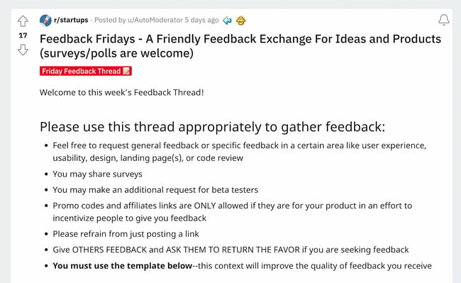 how to get your first customer: post on reddit