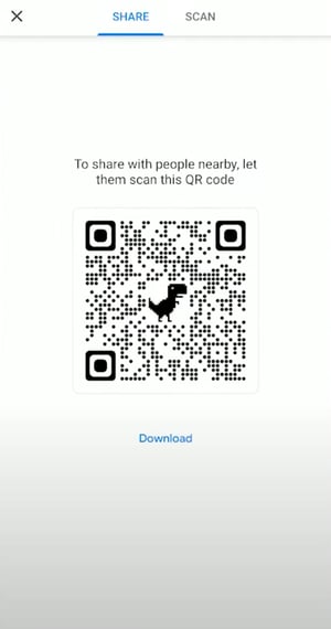 How to Create a QR Code on Android: result