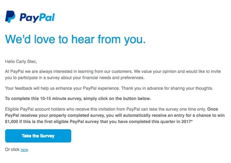 reduce customer churn, PayPal example