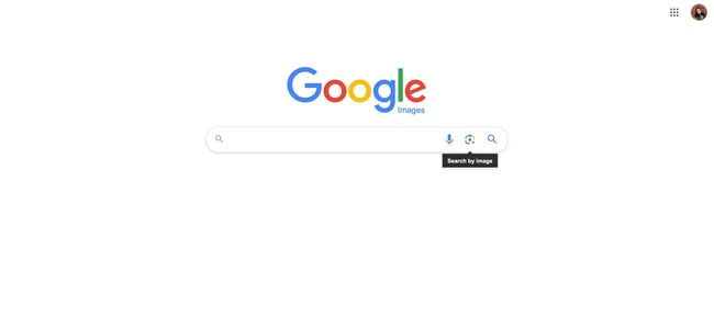 how to reverse image search: click the camera icon