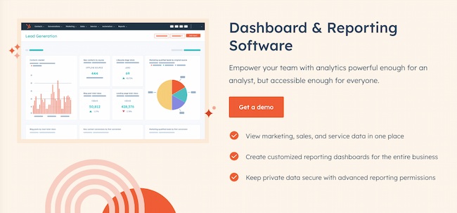 hubspot attribution reporting.jpg?width=650&height=303&name=hubspot attribution reporting - What Is Marketing Attribution &amp; How Do You Report on It?