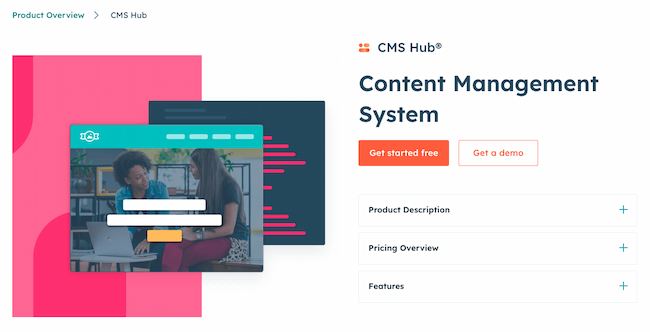 Best blogging platform: HubSpot CMS Hub