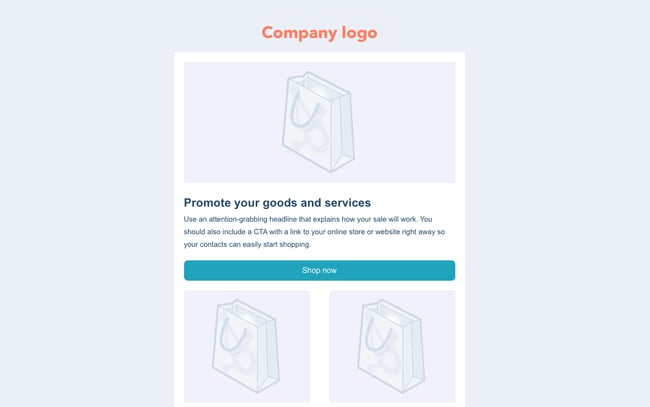 hubspot free html email template.jpeg?width=650&name=hubspot free html email template - The Simple Guide to Creating an HTML Email [+ Free Templates]
