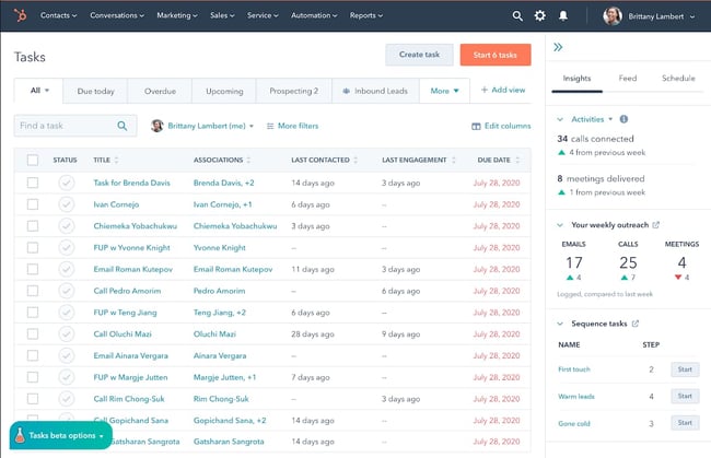hubspot task management tool.jpg?width=650&height=420&name=hubspot task management tool - 16 Free Project Management Software Options to Keep Your Team On Track
