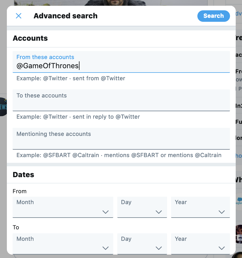 twitter video search tool