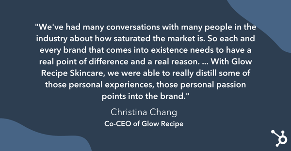 Christina Chang on the cosmetics industry's saturated market.