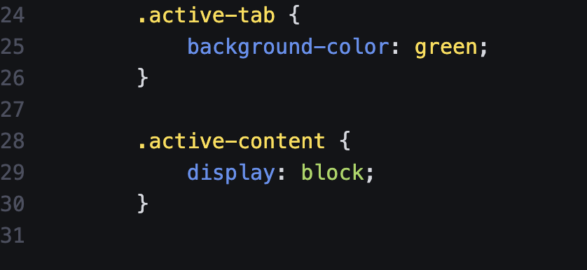 How to Create Tabs with HTML