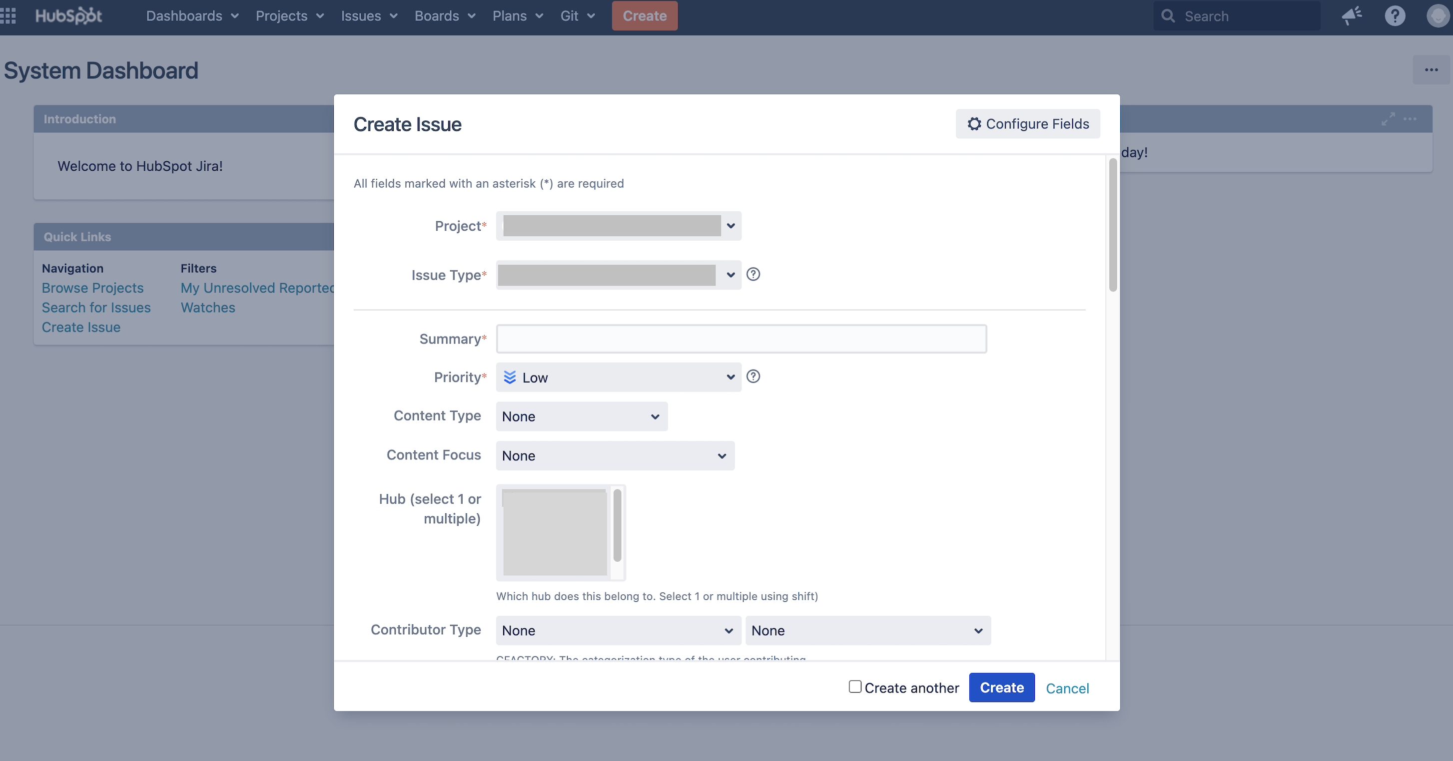Jira help desk and ticketing system product screenshot 