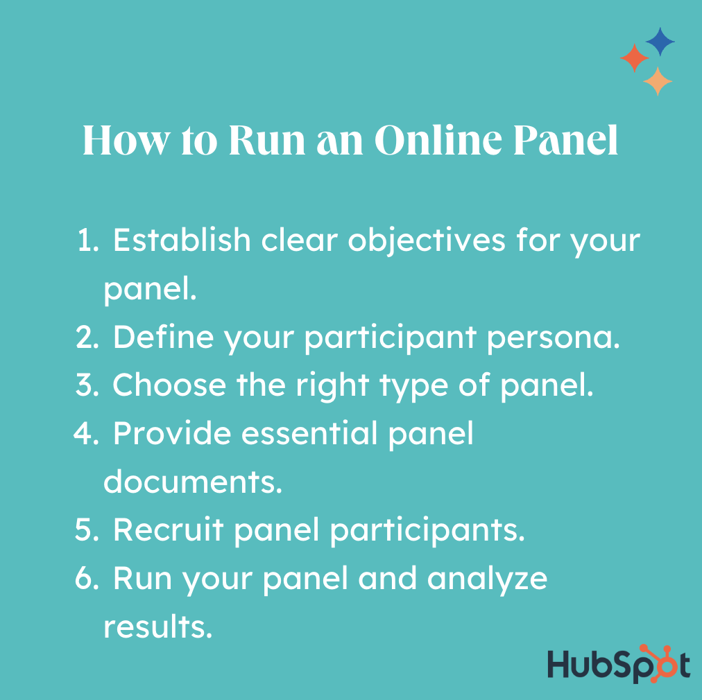 How to run an online panel