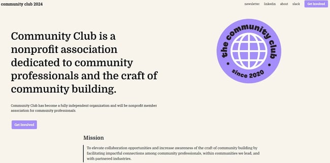Community Club is a resource for finding a community manager.