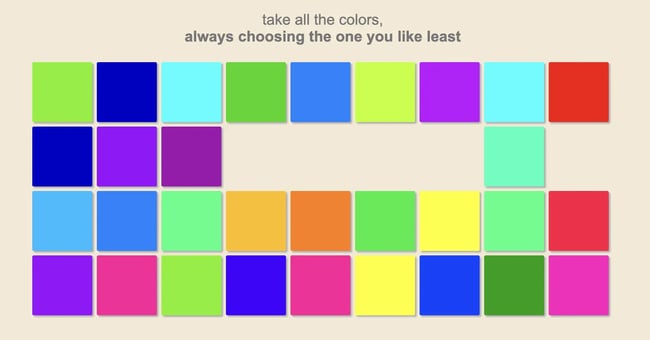 Testcolor personality test