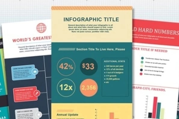 free infographic template to use with powerpoint