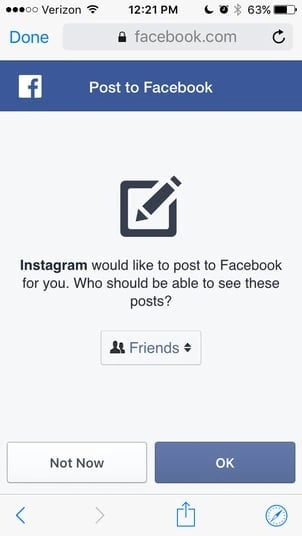 Facebook Instagram privacy