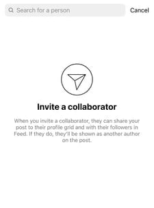 how to create a collab post on instagram step 5