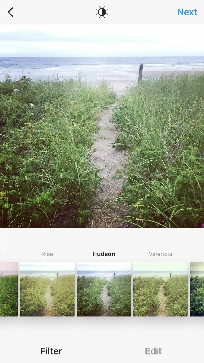 instagram filters: step 2