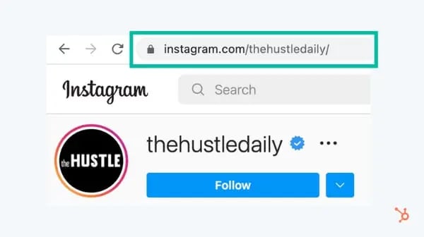 Instagram Handle URL