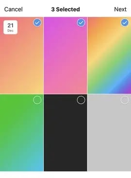How to add instagram highlight covers step 2