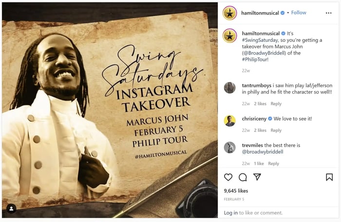 Instagram takeover: Hamilton