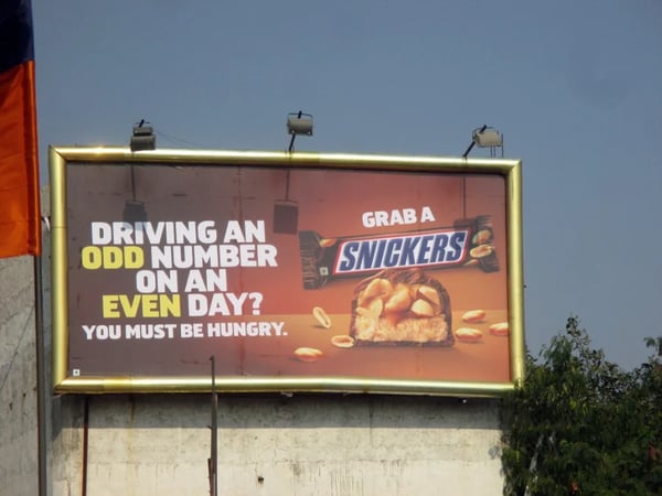 integrated%20marketing%20example%20snickers%20billboard.webp?width=600&height=450&name=integrated%20marketing%20example%20snickers%20billboard - The Plain-English Guide to Integrated Marketing Communications