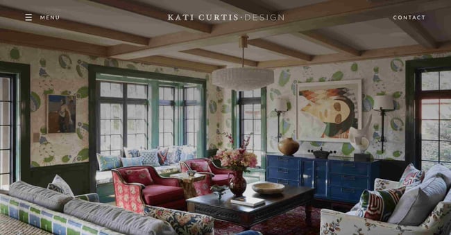 interior design websites: Kati Curtis design 