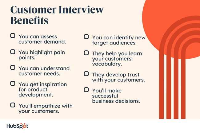customer interview benefits