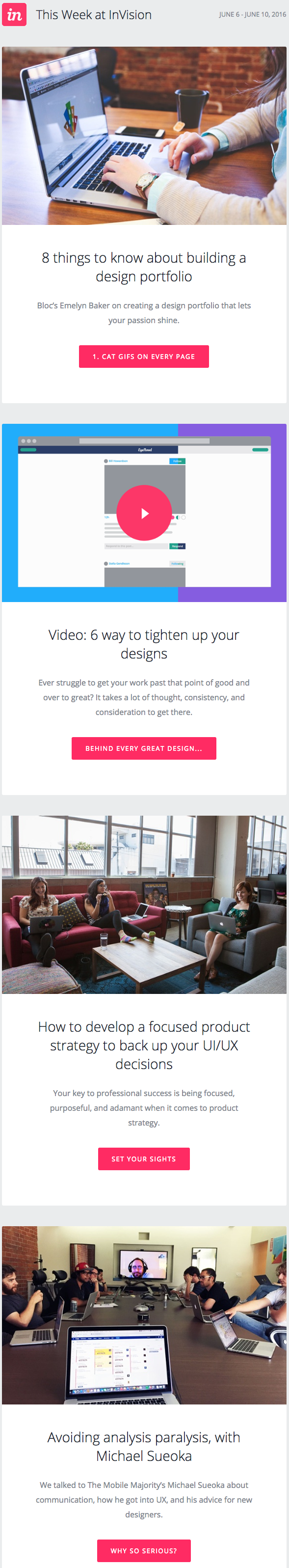 18 Email Newsletter Examples We Love Getting In Our Inboxes