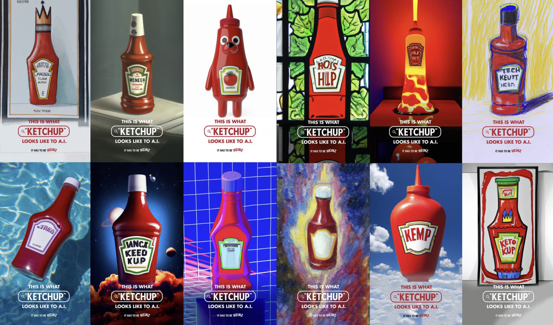 AI-generated image of Heinz ketchup