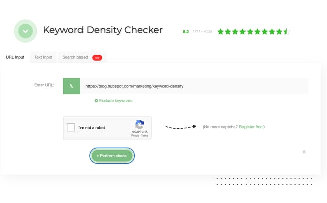 keyword density checker: seo review tools