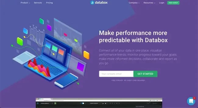 Best KPI Dashboard Software: Databox