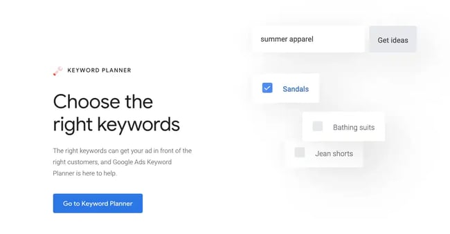 How to Improve Lead Quality: choose your keywords with google ads