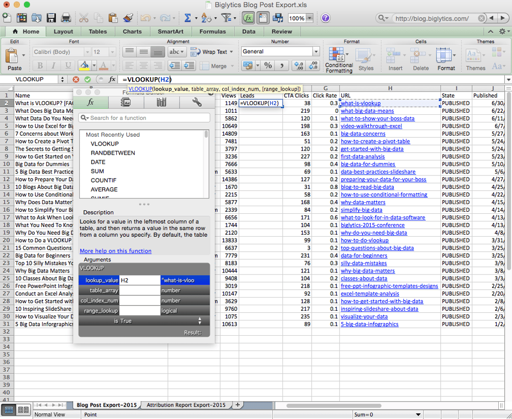How to Use Excel to Run a Blog Content Analysis