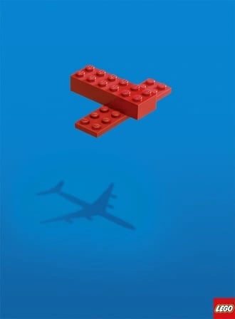 LEGO shadow campaign airplane