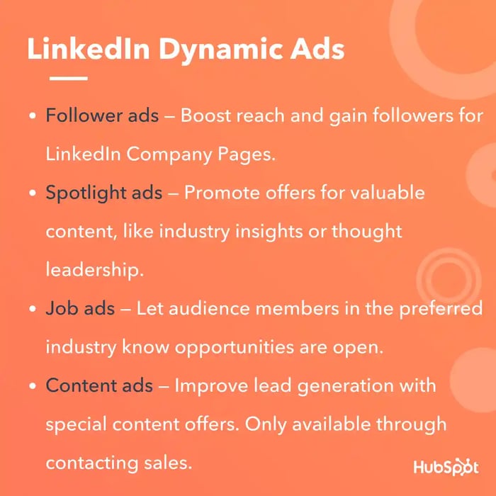 LinkedIn Dynamic Ads