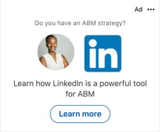 LinkedIn Dynamic Spotlight Ad