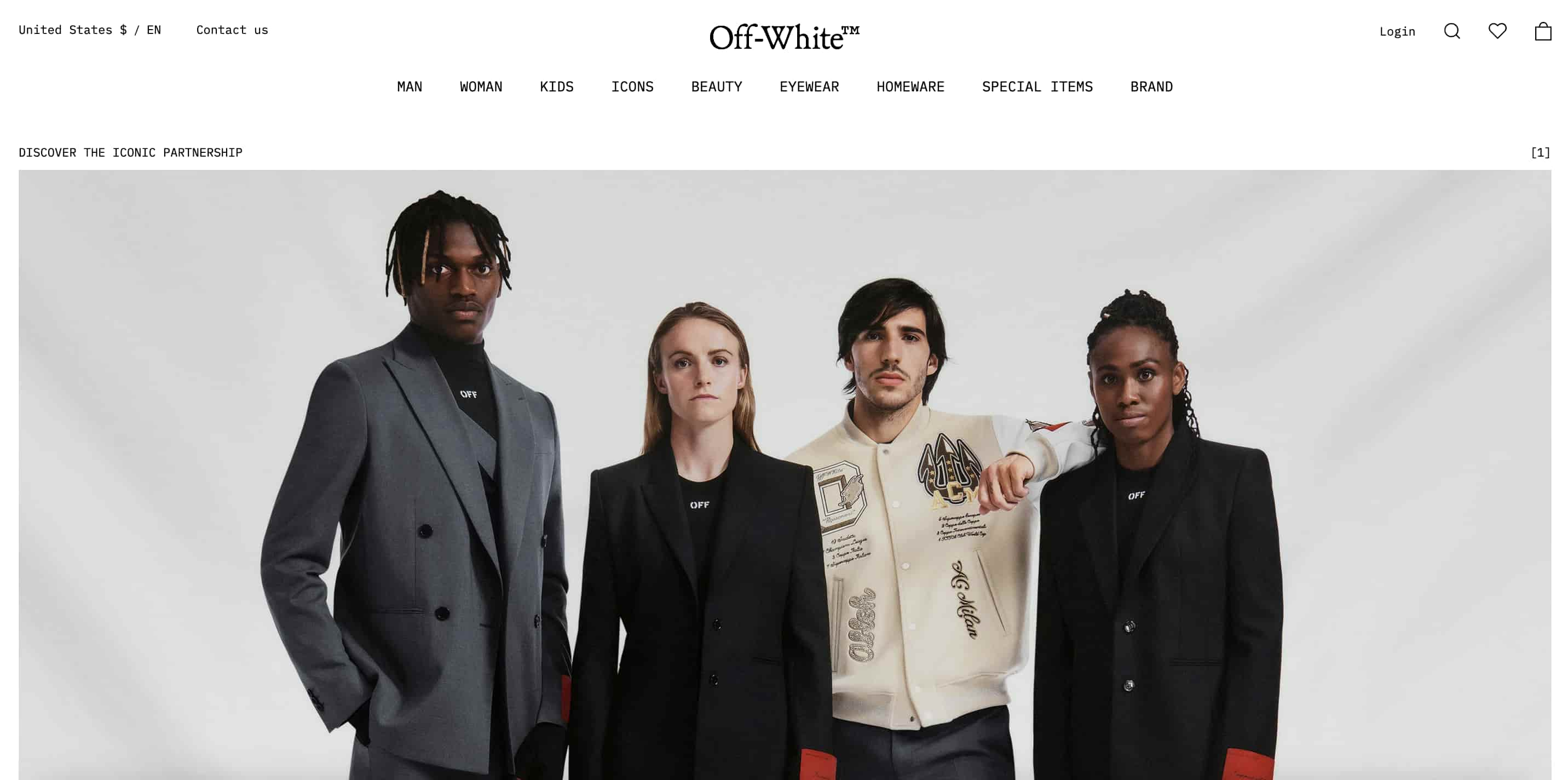 Designer brands shop websites