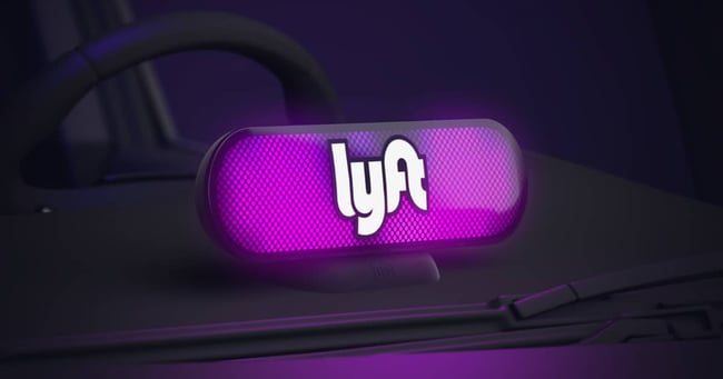 excellent customer service examples: Lyft