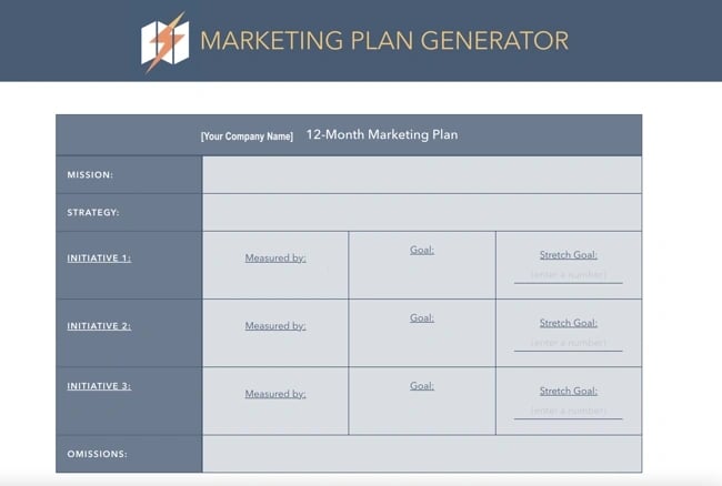 How to Develop a Marketing Strategy Template - Torn Marketing