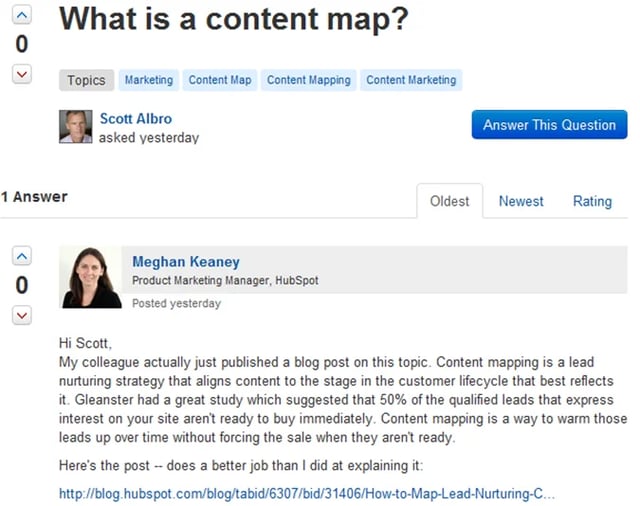 What is a content map - insights from HubSpot's product marketing manager