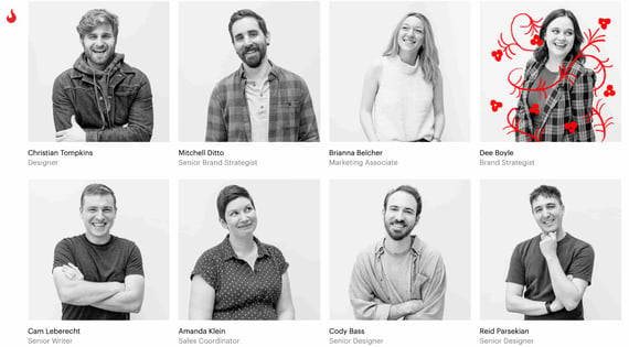 matchstic.jpg?width=570&height=315&name=matchstic - 24 Best “Meet the Team” Pages We’ve Ever Seen