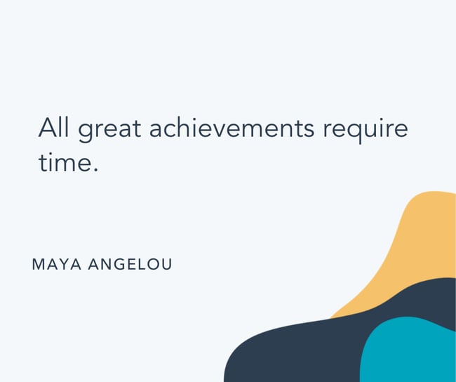 Motivational sales quote by Maya Angelou, number 25 on the list