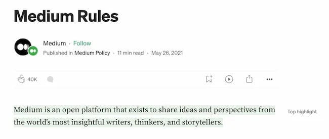 medium rules.webp?width=650&height=275&name=medium rules - How to Use Medium: A Beginner&#039;s Guide to Writing, Publishing &amp; Promoting on the Platform