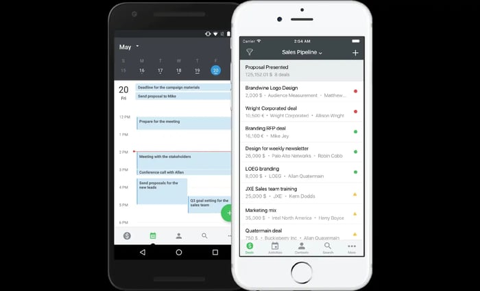 Mobile CRM solution from Pipedrive.