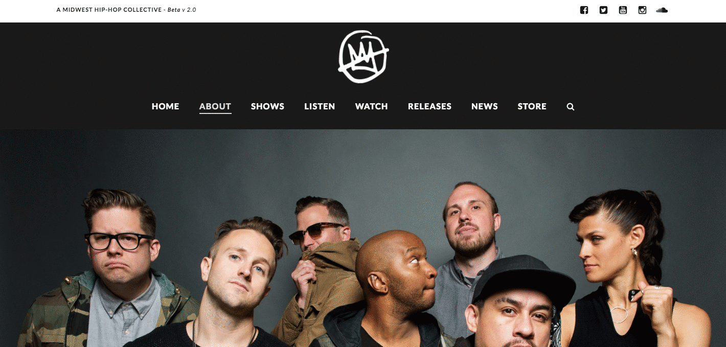 Doomtree band about us page