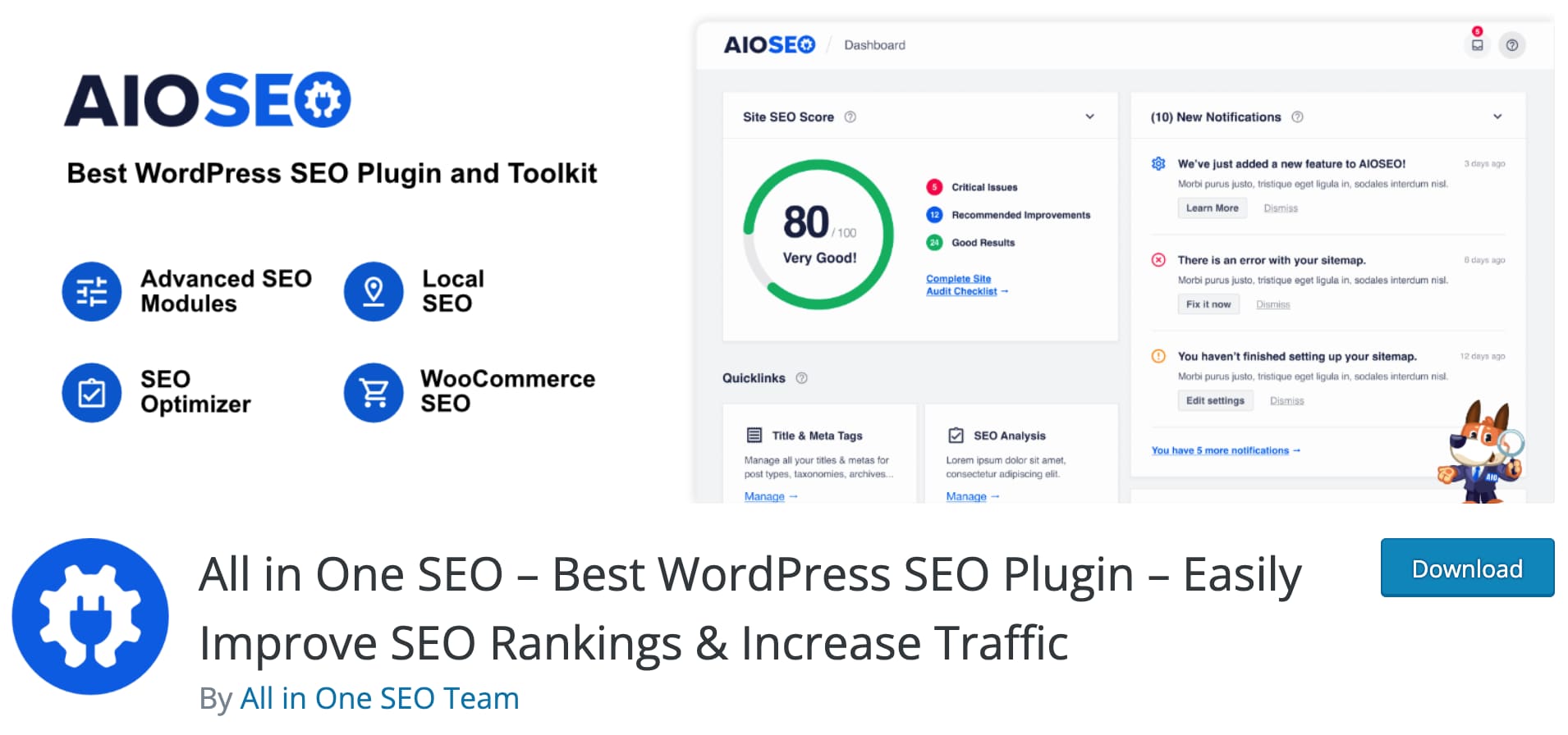 ranking wordpress plugin