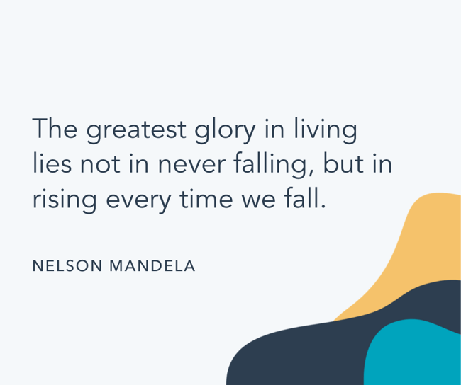 Famous quote by Nelson Mandela