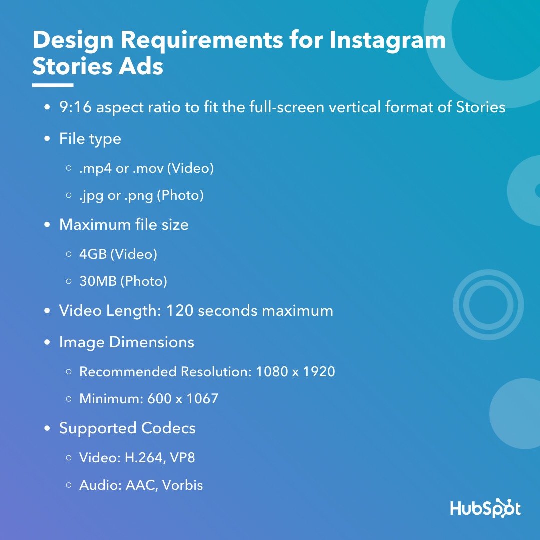 Instagram Story Ads example