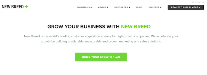 new-breed-marketing-landing-page